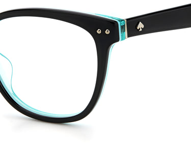 Premium Women Kate Spade Model Eyeglasses: Adrie - Black & Blue- SpecSMART Eye Clinic (Zoom View)